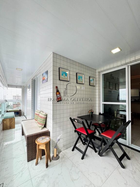 Apartamento com 3 quartos e 102 m² em Vila Caiçara, Praia Grande