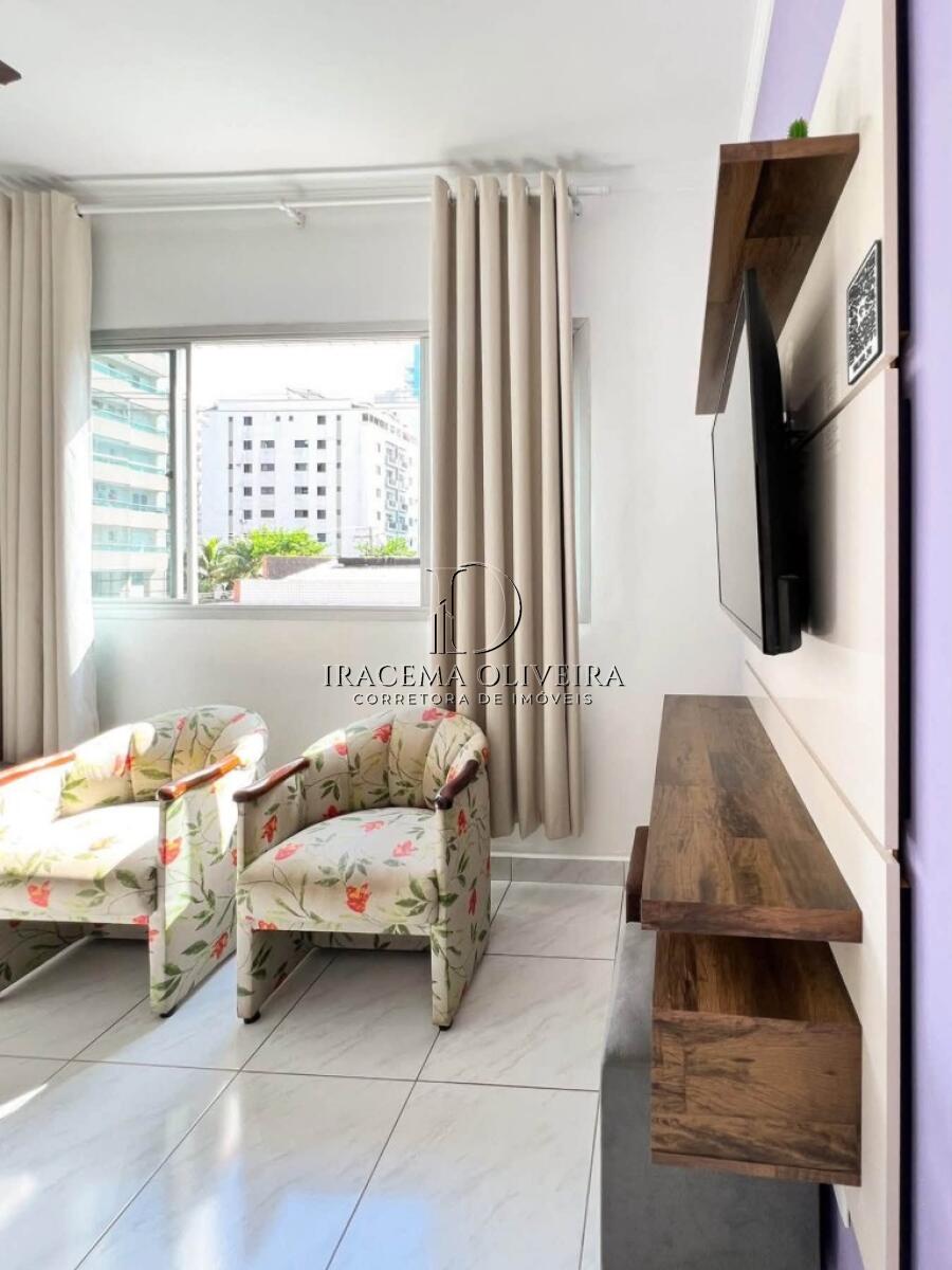 Apartamento com 1 quarto e 43 m² em Vila Caiçara, Praia Grande