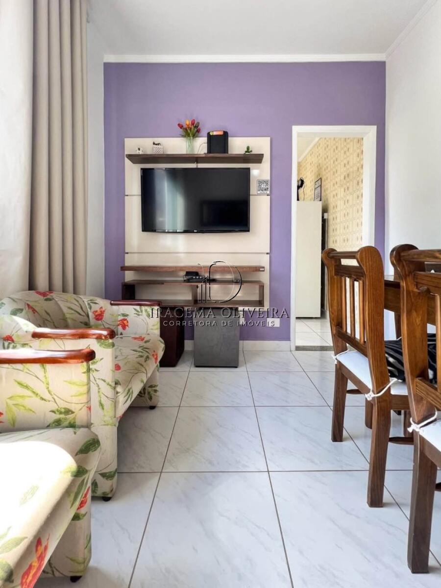 Apartamento com 1 quarto e 43 m² em Vila Caiçara, Praia Grande