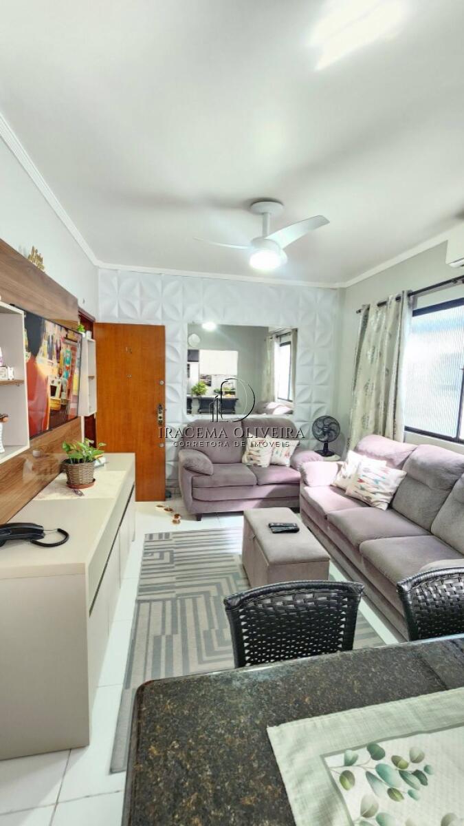 Apartamento com 1 quarto e 47 m² em Vila Caiçara, Praia Grande