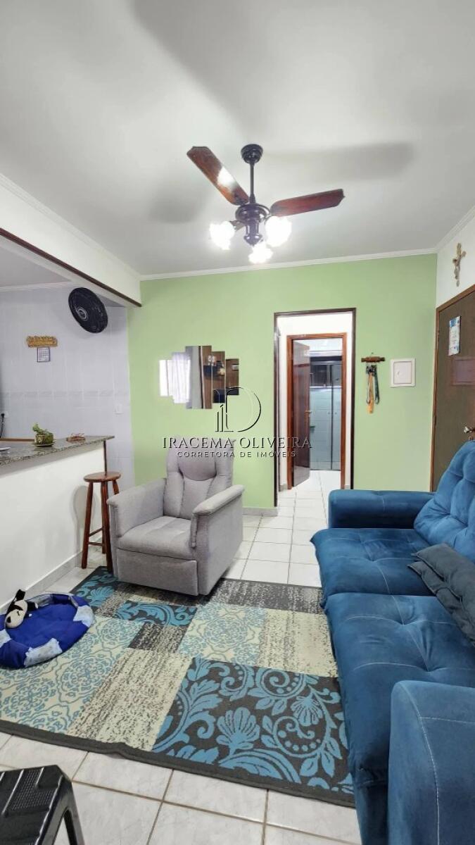 Apartamento com 1 quarto e 45 m² em Vila Caiçara, Praia Grande
