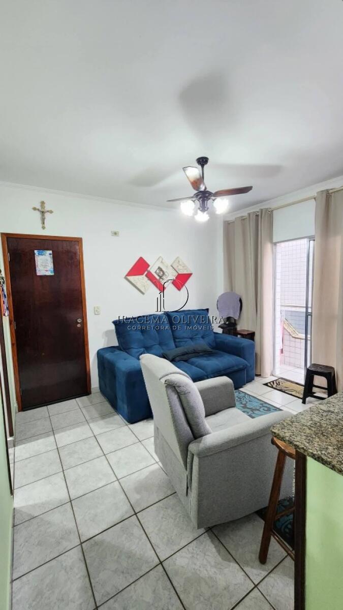 Apartamento com 1 quarto e 45 m² em Vila Caiçara, Praia Grande