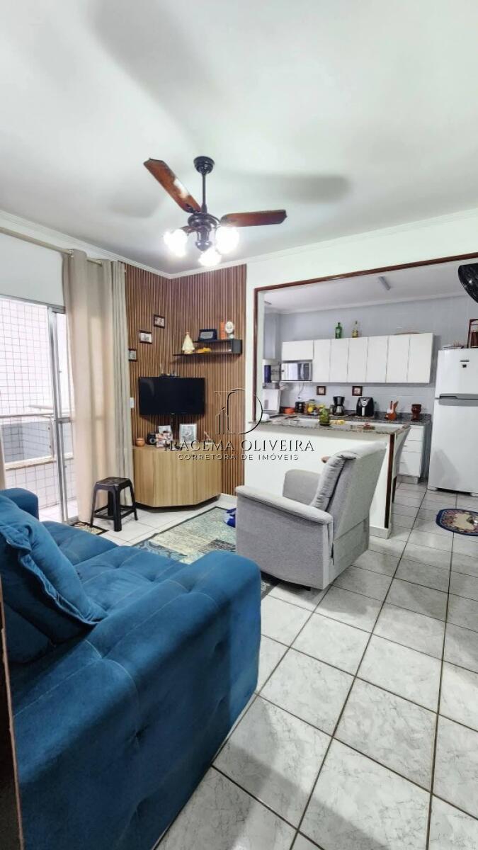 Apartamento com 1 quarto e 45 m² em Vila Caiçara, Praia Grande