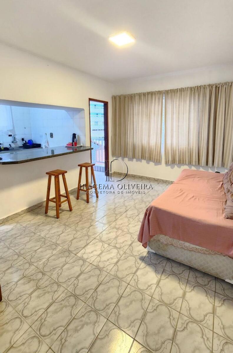 Apartamento com 1 quarto e 55 m² em Vila Caiçara, Praia Grande
