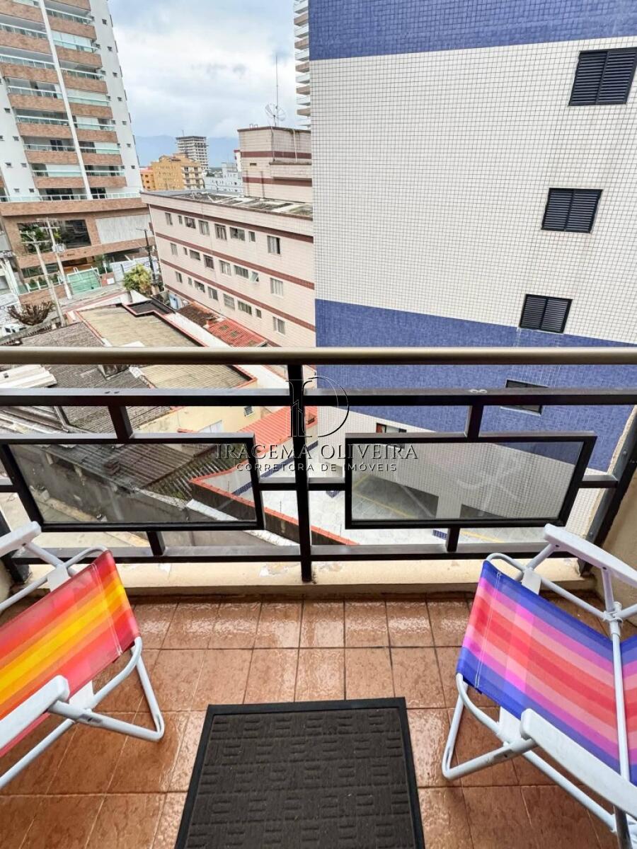 Apartamento com 1 quarto e 42 m² em Vila Caiçara, Praia Grande