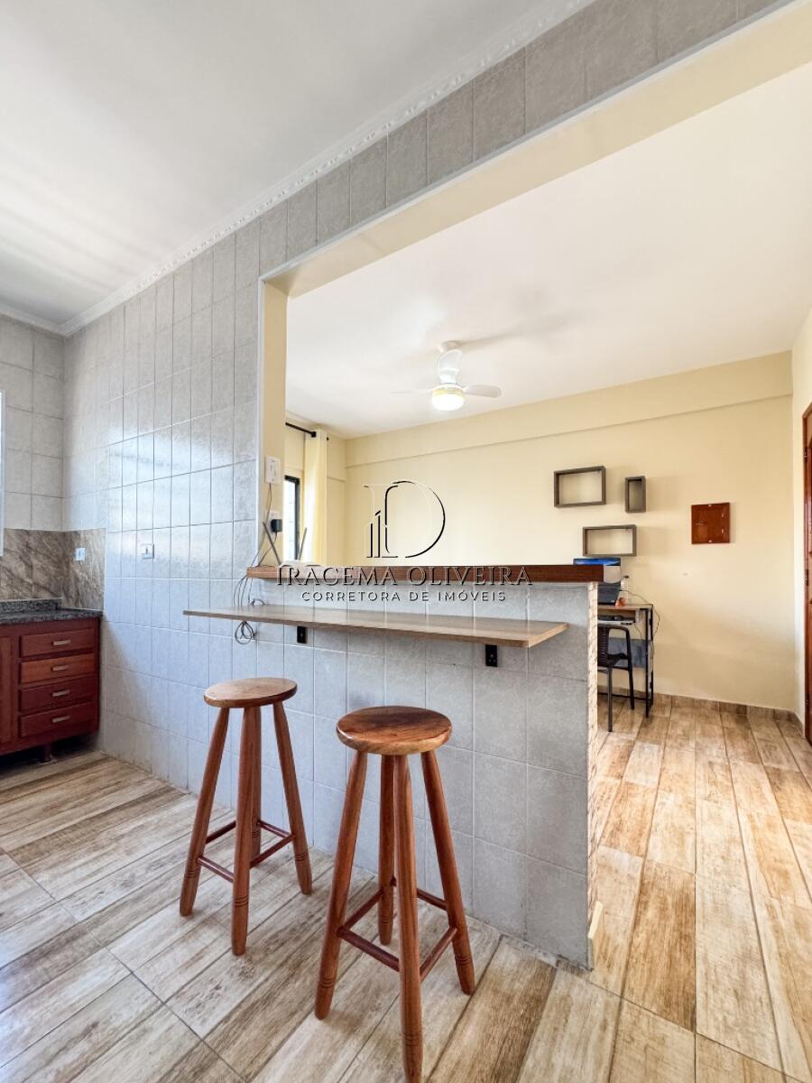 Apartamento com 1 quarto e 41 m² em Vila Caiçara, Praia Grande