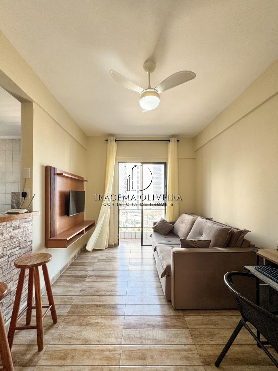 Apartamento com 1 quarto e 41 m² em Vila Caiçara, Praia Grande