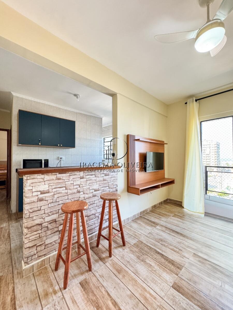 Apartamento com 1 quarto e 41 m² em Vila Caiçara, Praia Grande