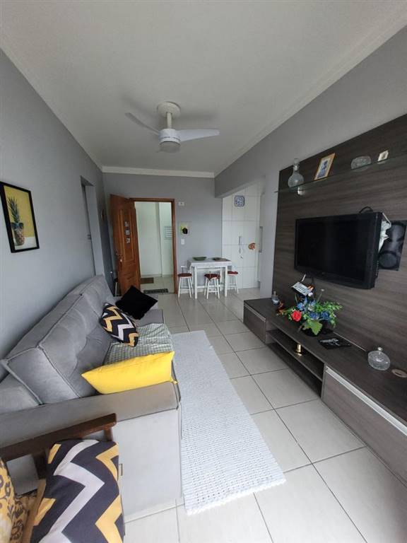 Apartamento com 1 quarto e 45 m² em Vila Caiçara, Praia Grande