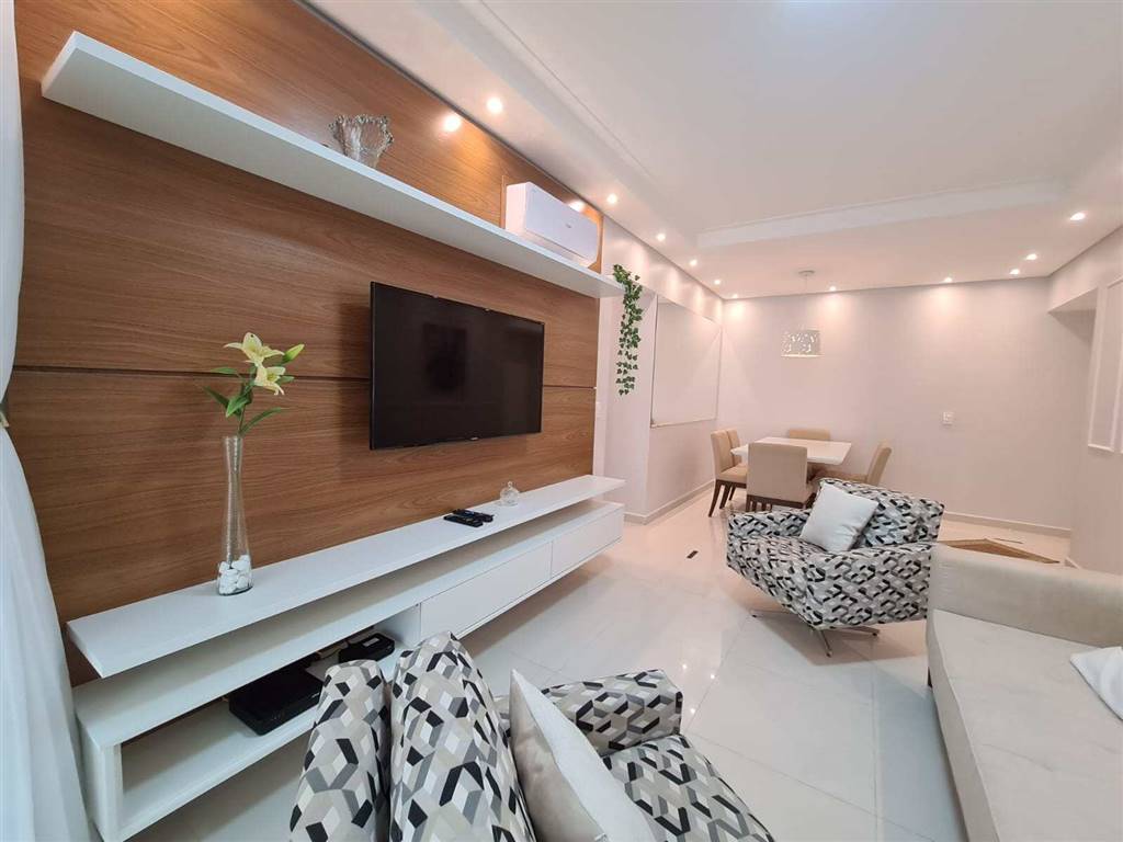 Apartamento com 2 quartos e 104 m² em Vila Caiçara, Praia Grande
