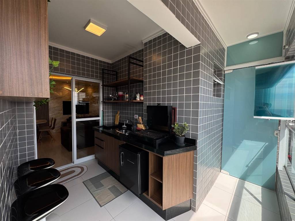Apartamento com 2 quartos e 67 m² em Vila Caiçara, Praia Grande