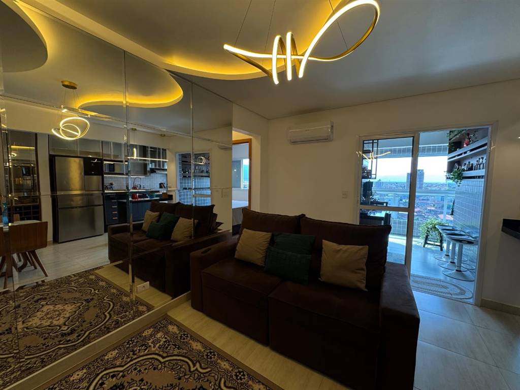 Apartamento com 2 quartos e 67 m² em Vila Caiçara, Praia Grande