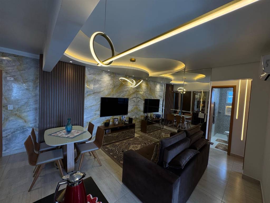 Apartamento com 2 quartos e 67 m² em Vila Caiçara, Praia Grande
