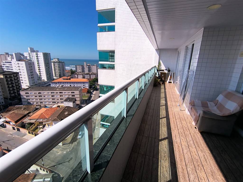 Apartamento com 2 quartos e 95 m² em Vila Caiçara, Praia Grande