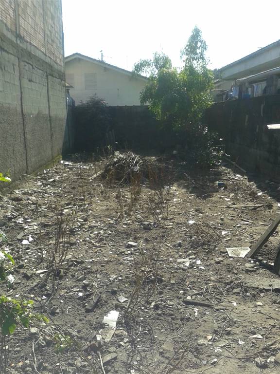 Terreno com 127 m² em Vila Caiçara, Praia Grande