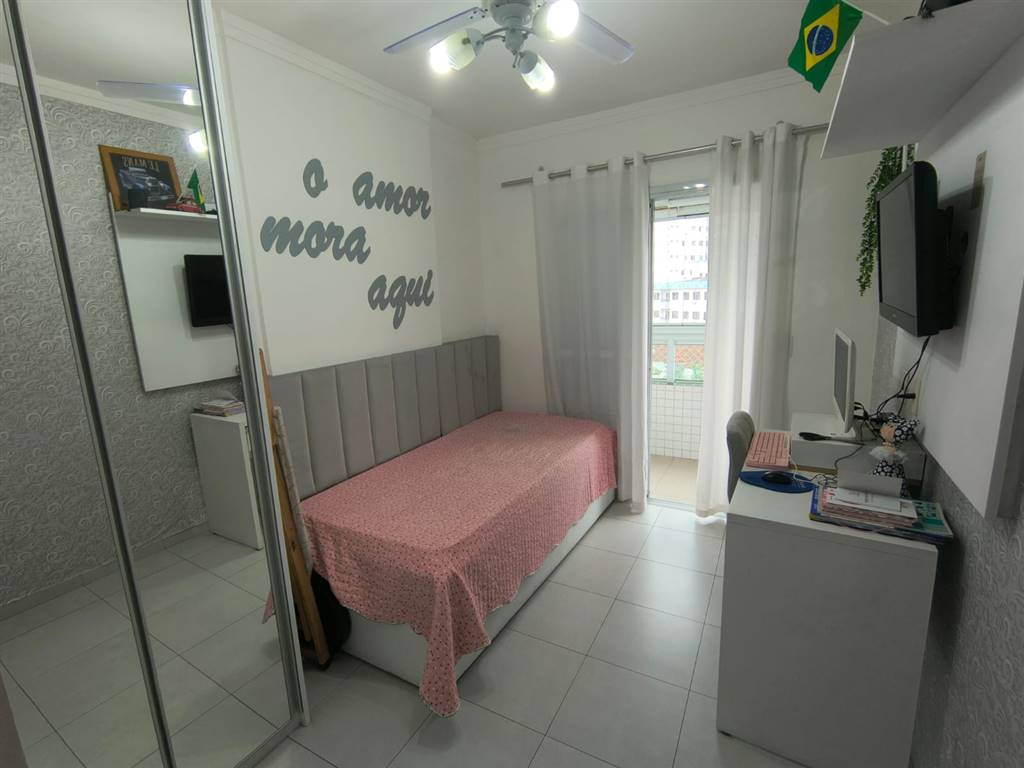 Apartamento com 2 quartos e 88 m² em Vila Caiçara, Praia Grande