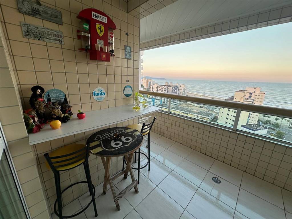 Apartamento com 2 quartos e 84 m² em Vila Caiçara, Praia Grande