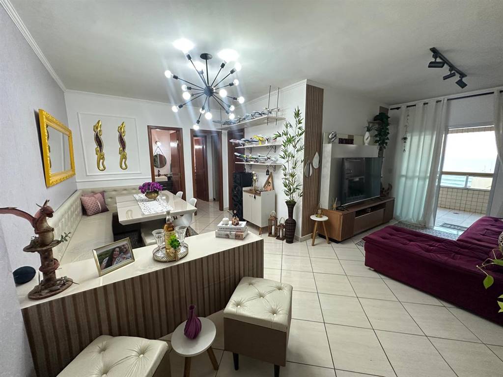 Apartamento com 2 quartos e 84 m² em Vila Caiçara, Praia Grande