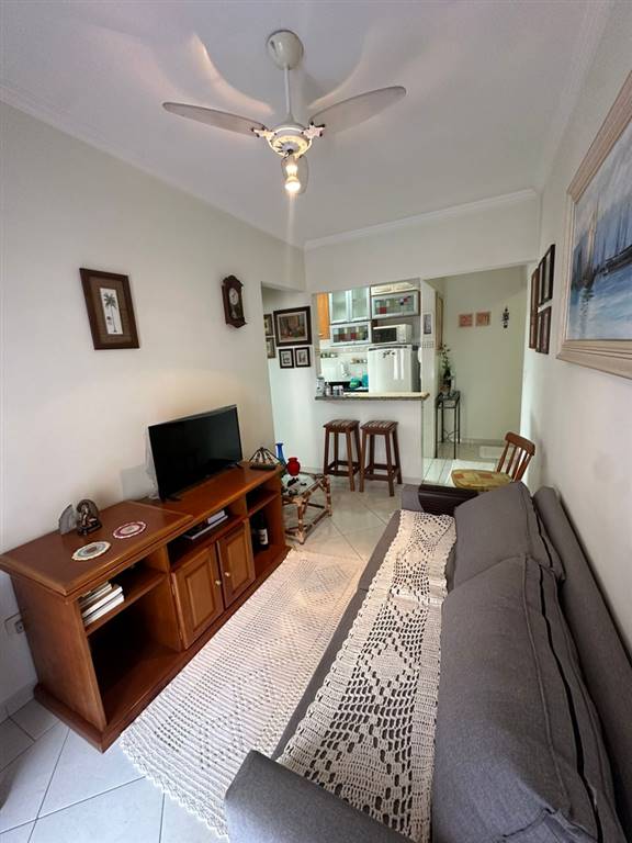 Apartamento com 1 quarto e 41 m² em Vila Caiçara, Praia Grande