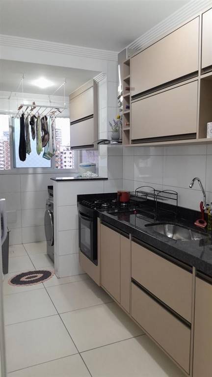Apartamento com 2 quartos e 60 m² em Vila Caiçara, Praia Grande