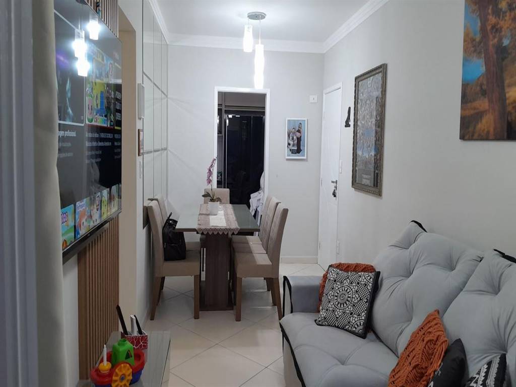 Apartamento com 2 quartos e 60 m² em Vila Caiçara, Praia Grande