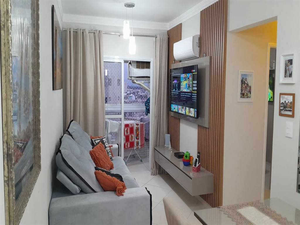 Apartamento com 2 quartos e 60 m² em Vila Caiçara, Praia Grande