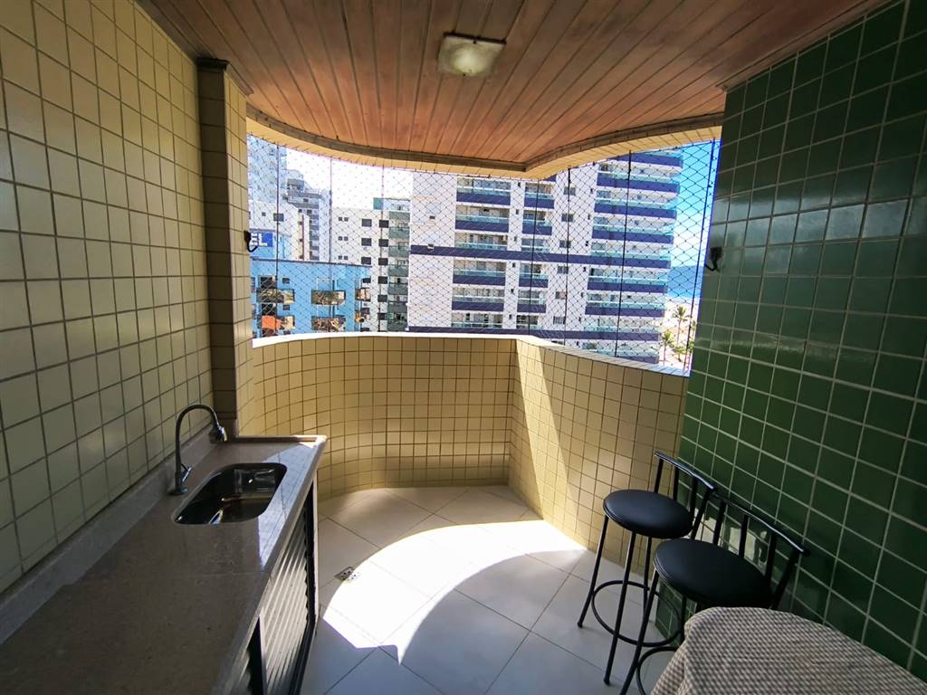 Apartamento com 3 quartos e 87 m² em Vila Caiçara, Praia Grande