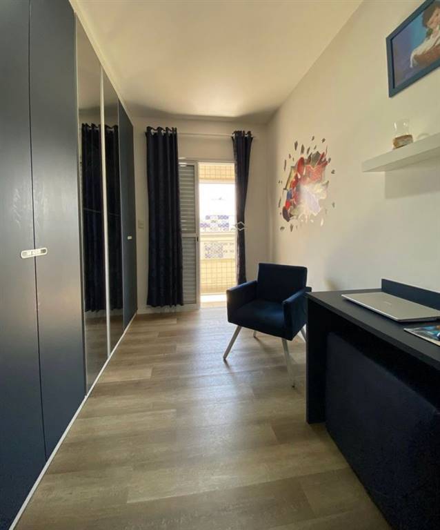 Apartamento com 3 quartos e 134 m² em Vila Caiçara, Praia Grande