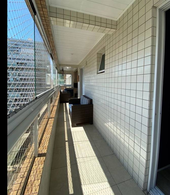 Apartamento com 3 quartos e 134 m² em Vila Caiçara, Praia Grande