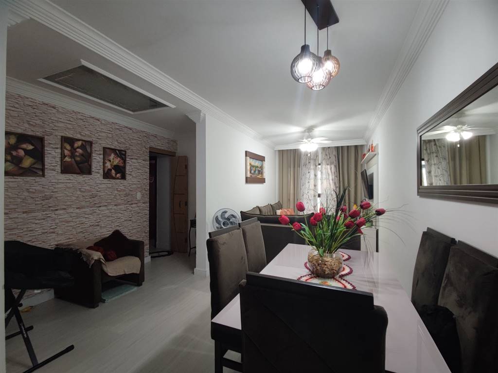 Apartamento com 2 quartos e 92 m² em Vila Caiçara, Praia Grande