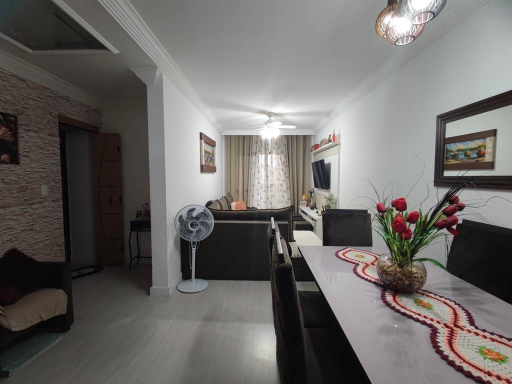 Apartamento com 2 quartos e 92 m² em Vila Caiçara, Praia Grande