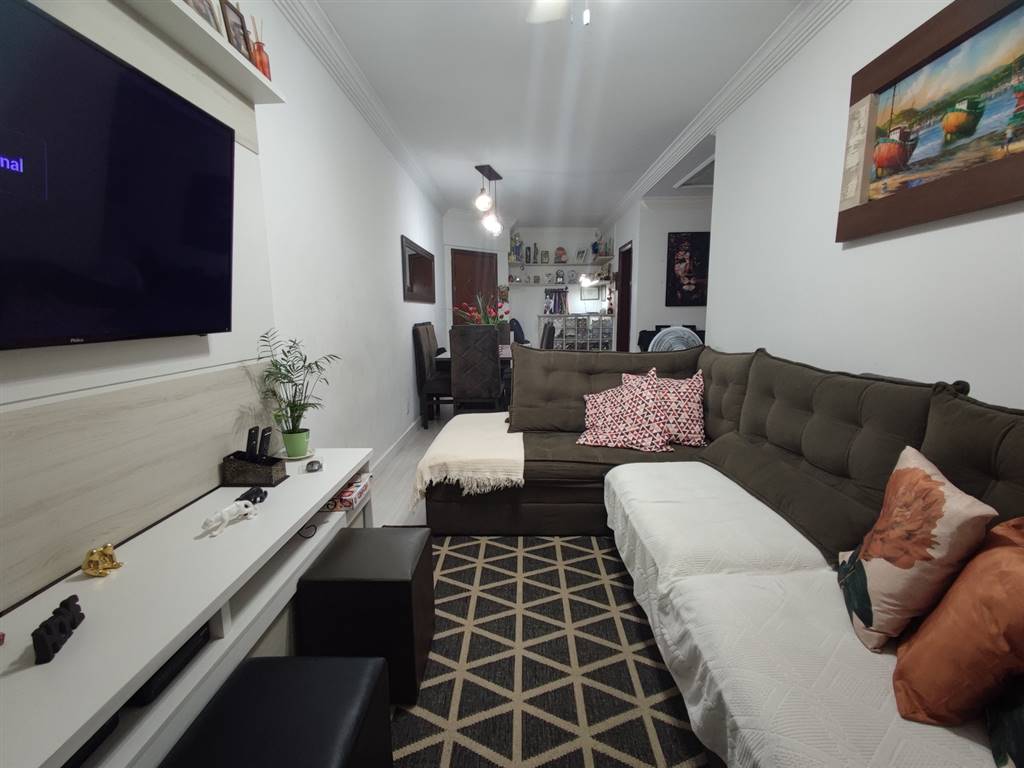 Apartamento com 2 quartos e 92 m² em Vila Caiçara, Praia Grande