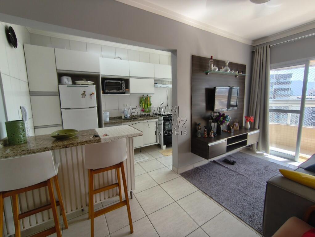 Apartamento com 1 quarto e 45 m² em Vila Caiçara, Praia Grande