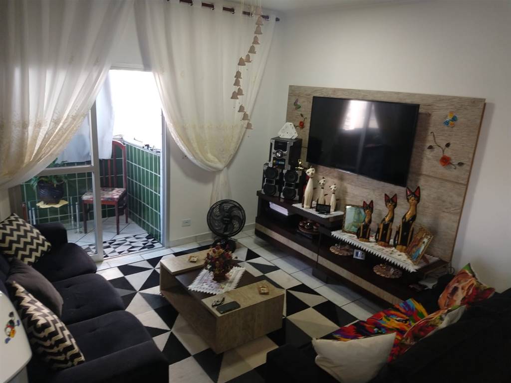 Apartamento com 2 quartos e 87 m² em Vila Caiçara, Praia Grande