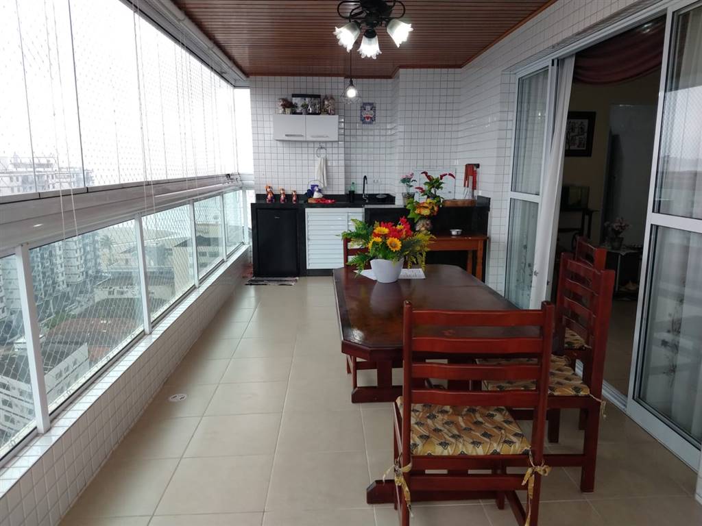 Apartamento com 3 quartos e 143 m² em Vila Caiçara, Praia Grande
