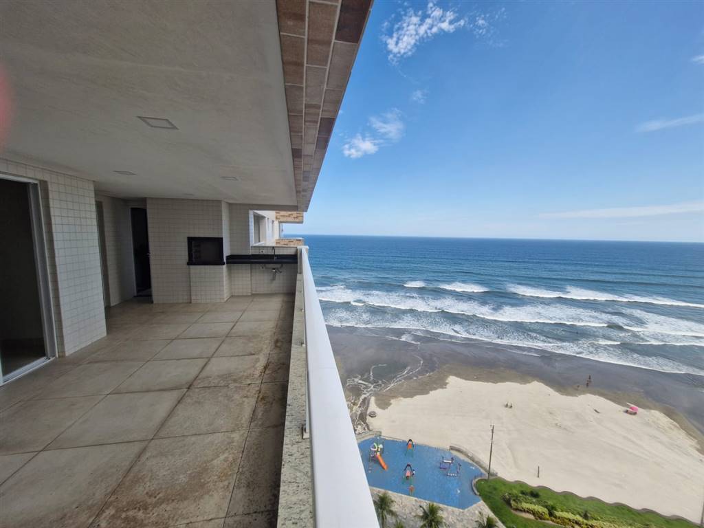 Apartamento com 3 quartos e 120 m² em Vila Caiçara, Praia Grande