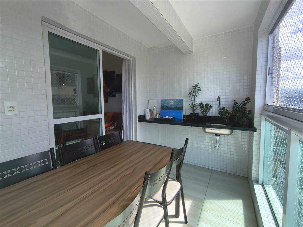 Apartamento com 2 quartos e 88 m² em Vila Caiçara, Praia Grande