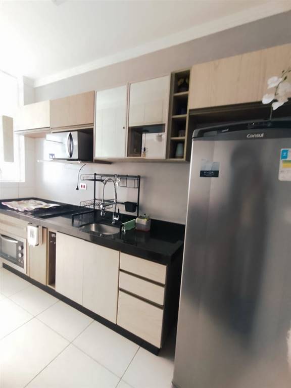 Apartamento com 1 quarto e 46 m² em Vila Caiçara, Praia Grande