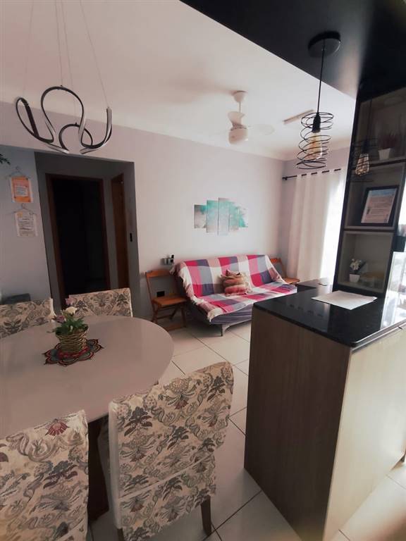 Apartamento com 1 quarto e 46 m² em Vila Caiçara, Praia Grande