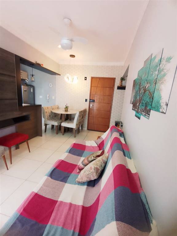 Apartamento com 1 quarto e 46 m² em Vila Caiçara, Praia Grande