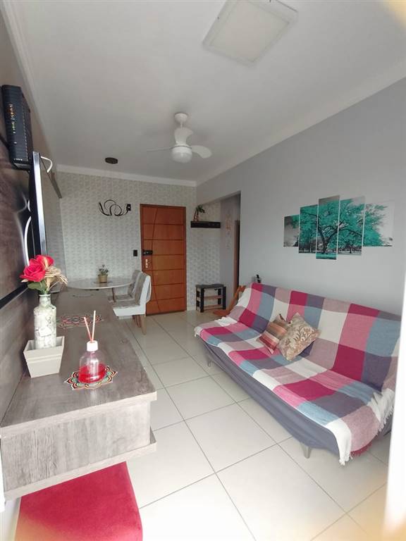 Apartamento com 1 quarto e 46 m² em Vila Caiçara, Praia Grande