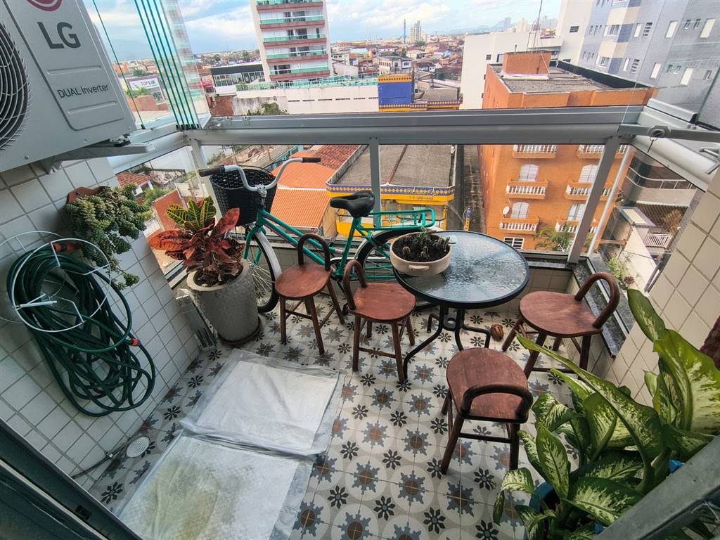 Apartamento com 2 quartos e 75 m² em Vila Caiçara, Praia Grande
