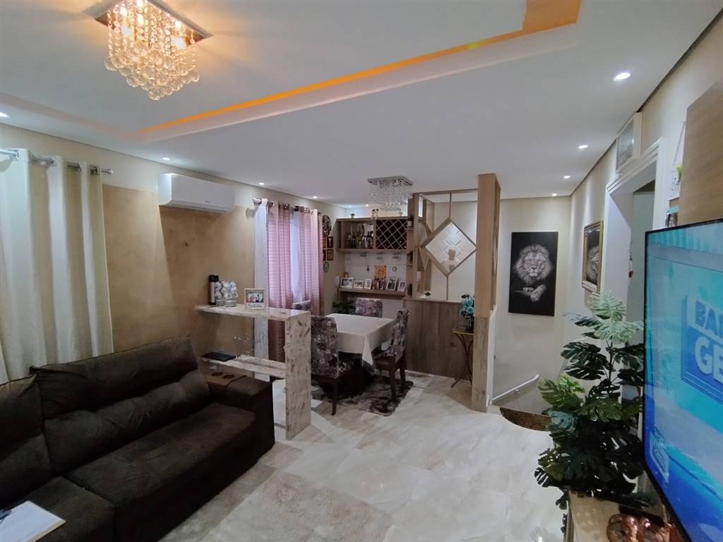 Casa com 1 quarto e 55 m² em Vila Caiçara, Praia Grande