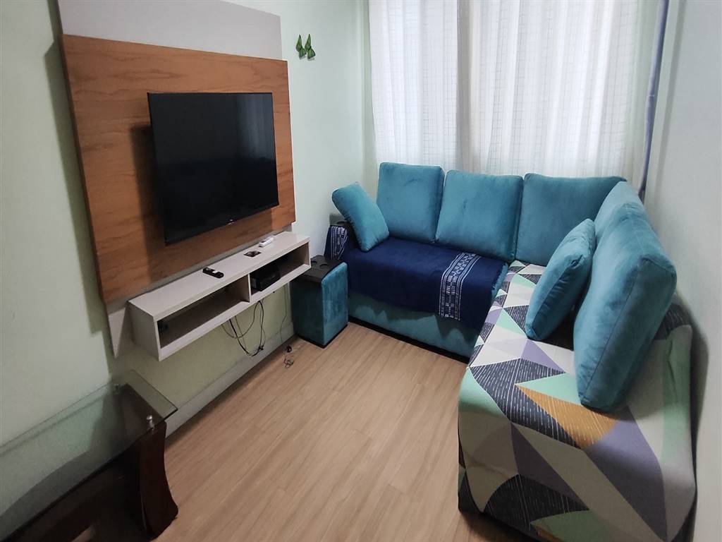 Apartamento com 1 quarto e 62 m² em Vila Caiçara, Praia Grande