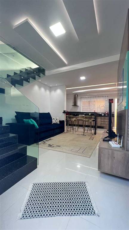 Casa com 3 quartos e 85 m² em Vila Caiçara, Praia Grande