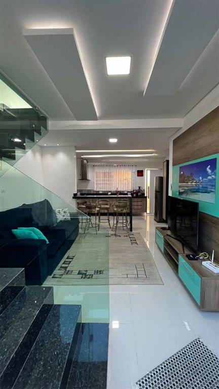 Casa com 3 quartos e 85 m² em Vila Caiçara, Praia Grande