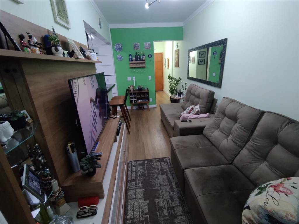 Apartamento com 1 quarto e 52 m² em Vila Caiçara, Praia Grande