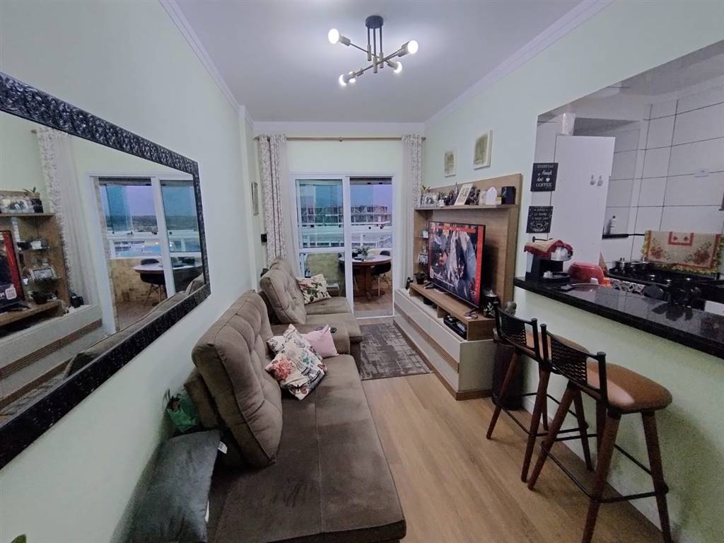 Apartamento com 1 quarto e 52 m² em Vila Caiçara, Praia Grande