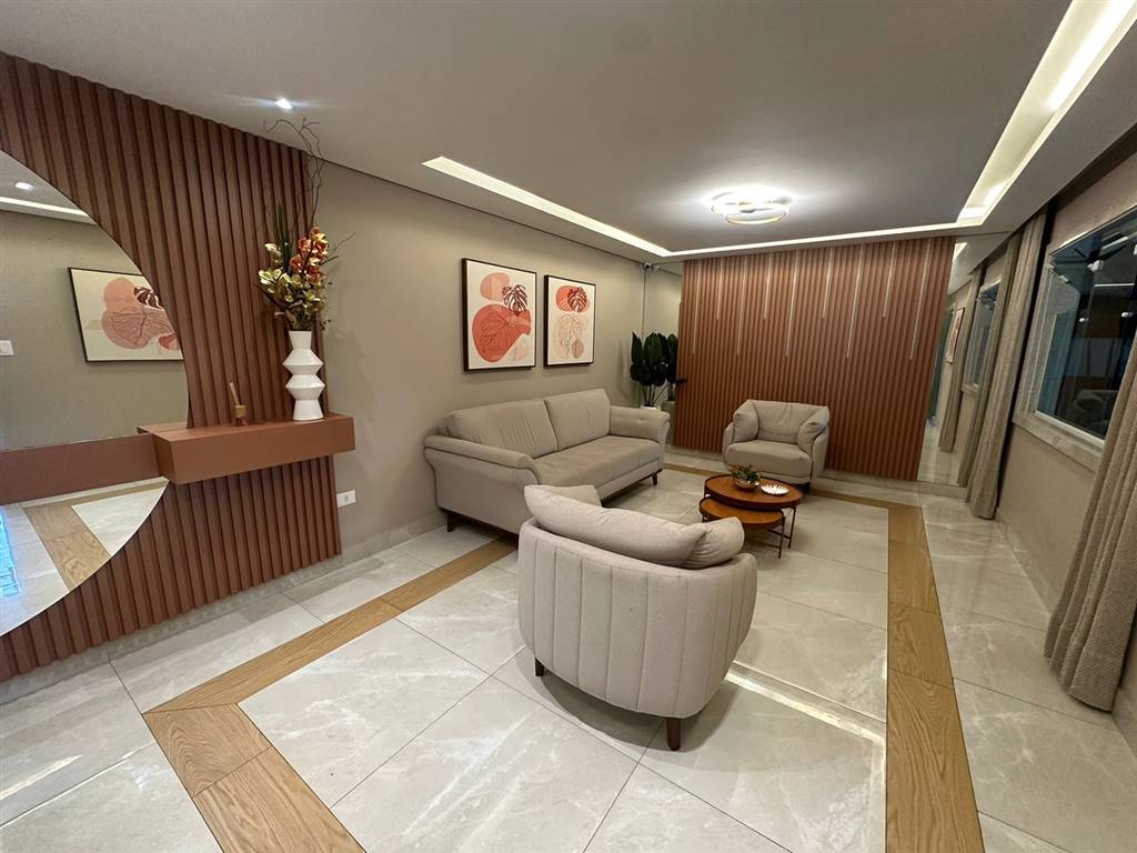 Apartamento com 3 quartos e 127 m² em Vila Caiçara, Praia Grande