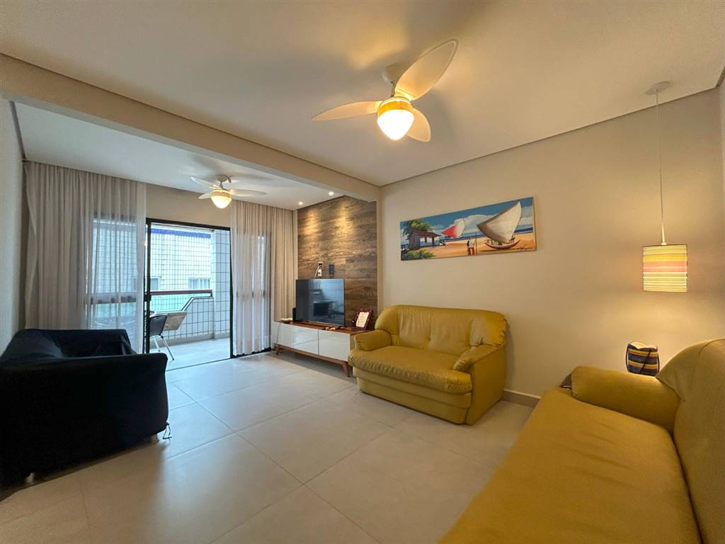Apartamento com 3 quartos e 105 m² em Vila Caiçara, Praia Grande